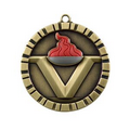 3-D Medal, "Victory" - 2"